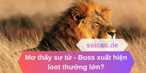 Mơ thấy sư tử