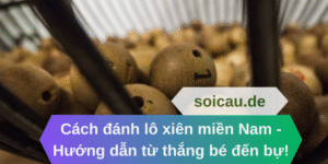 Cách đánh lô xiên miền Nam