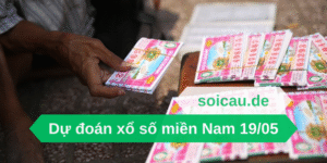 Dự đoán xổ số miền Nam 19/05