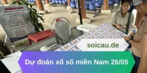 Dự đoán xổ số miền Nam 26/05