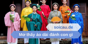 Mơ thấy áo dài đánh con gì