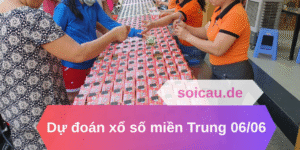 Dự đoán xổ số miền Trung 06/06