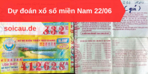 Dự đoán xổ số miền Nam 22/06