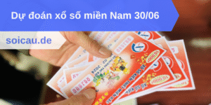 Dự đoán xổ số miền Nam 30/06