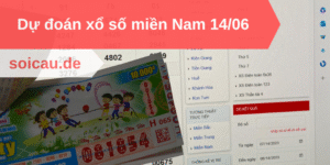 Dự đoán xổ số miền Nam 14/06