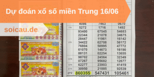 Dự đoán xổ số miền Trung 16/06