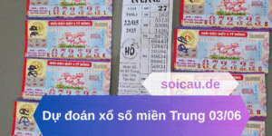 Dự đoán xổ số miền Trung 03/06
