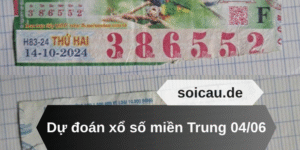 Dự đoán xổ số miền Trung 04/06