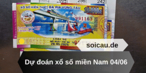 Dự đoán xổ số miền Nam 04/06