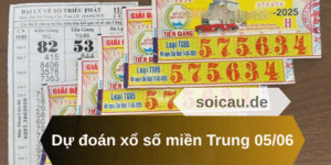 Dự đoán xổ số miền Trung 05/06
