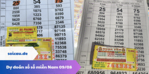 Dự đoán xổ số miền Nam 09/08