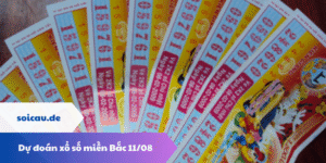 Dự đoán xổ số miền Bắc 11/08